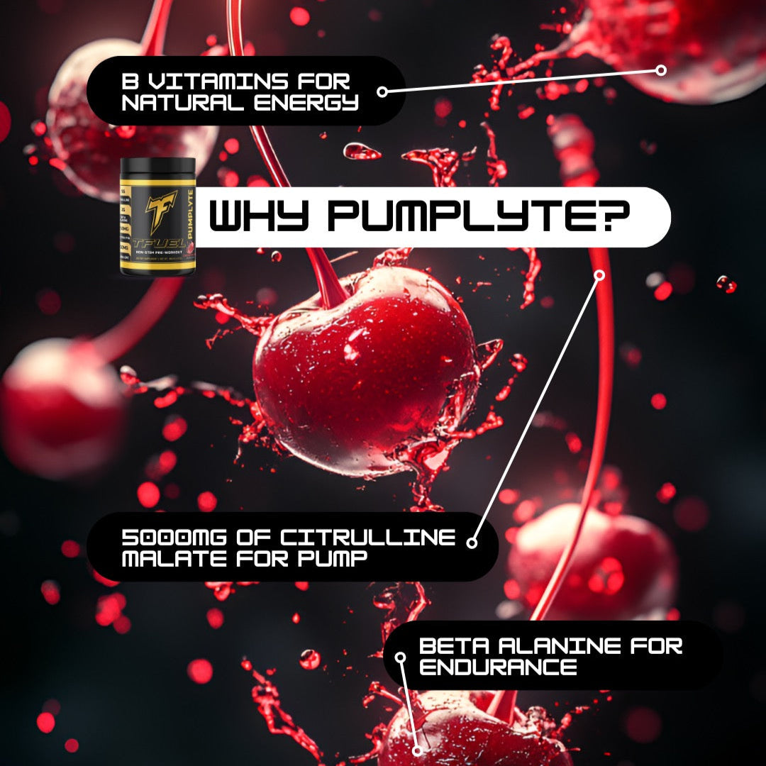TFUEL - Pumplyte - Non-Stim Pre-Workout - Features