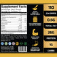 TFUEL - 2x PRO ISO Supplement Facts